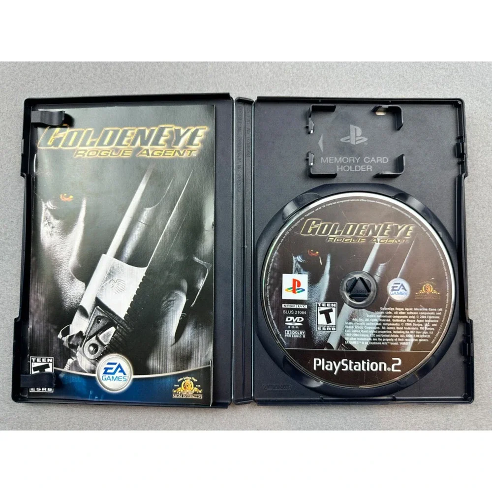 GoldenEye: Rogue Agent (Sony PlayStation 2, 2004)_Complete‎ & Free Shipping